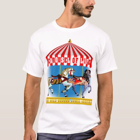 LEVENSCAROUSEL T T-SHIRT (Voorkant)