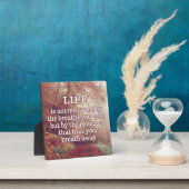 LevensCitaatplaat Fotoplaat (Insitu)