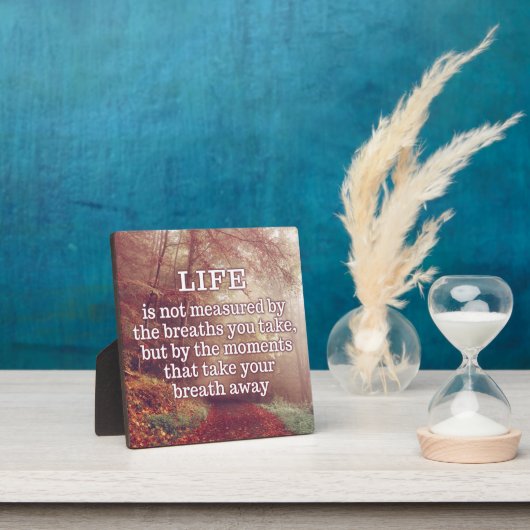 LevensCitaatplaat Fotoplaat (Insitu)