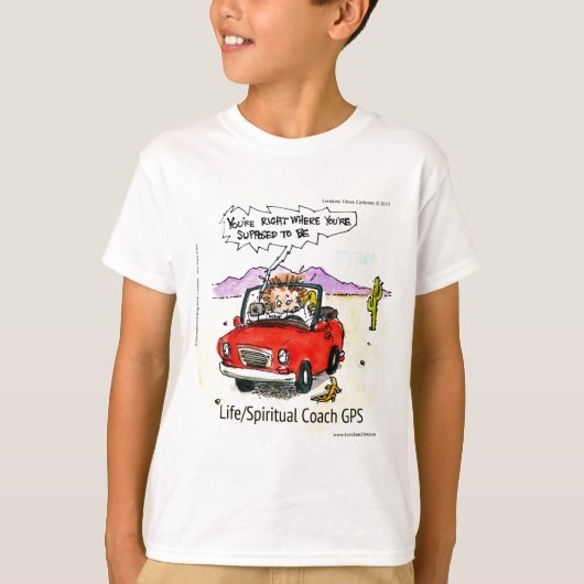 Levenscoach GPS T-shirt (Voorkant)
