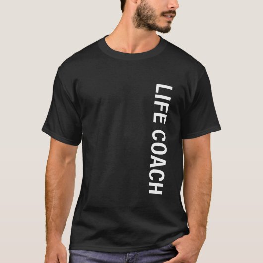 Levenscoach Verticaal T-shirt (Voorkant)