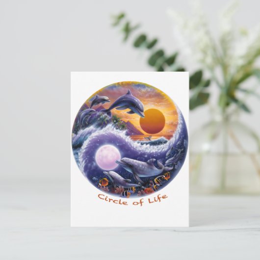 Levenscyclus Briefkaart (Staand voorkant)