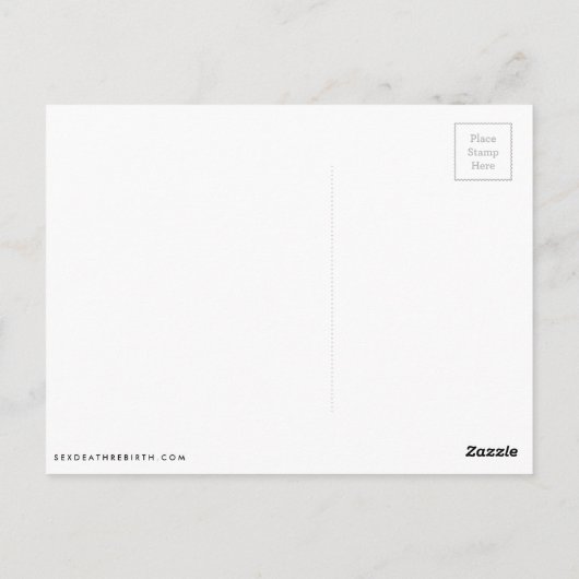 Levenscyclus Briefkaart (Achterkant)