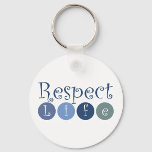Levenscyclus respecteren sleutelhanger