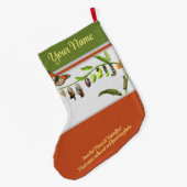 Levenscyclus van de monarchvlinder grote kerstsok (Achterkant (Hangend))
