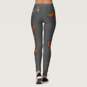 Levenscyclus van de monarchvlinder leggings (Achterkant)