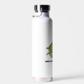 Levenscyclus van een kikker van ei tot kikkervisje waterfles (Rechts)