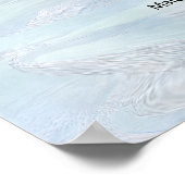 Levenscyclus van het keizerspinguïn Poster (Hoek)