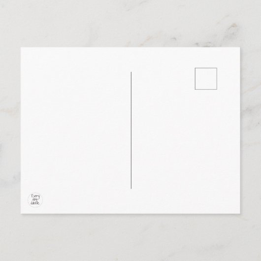 Levenscyclus van monoarch-vlinder briefkaart (Achterkant)