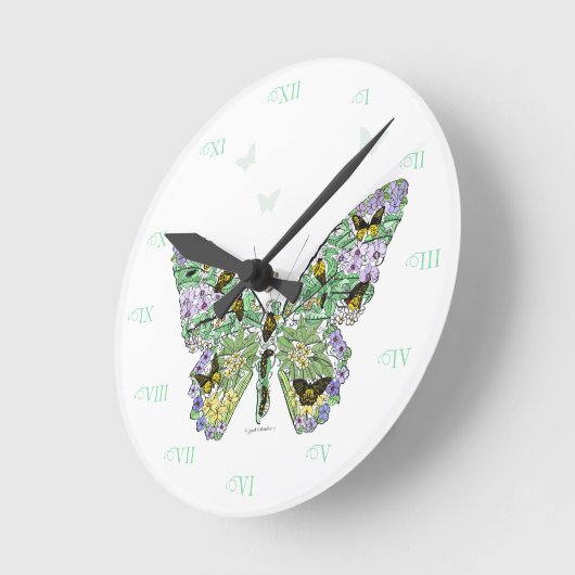 Levenscyclus van vlinder ronde klok (Hoek)