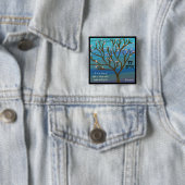 Levenscyclus Vierkante Button 5,1 Cm (In situ)