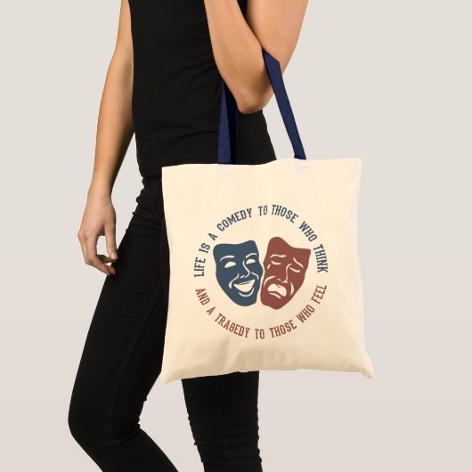 LEVENSCYCLUSTAK - kies stijl & kleur Tote Bag (Voorkant (product))