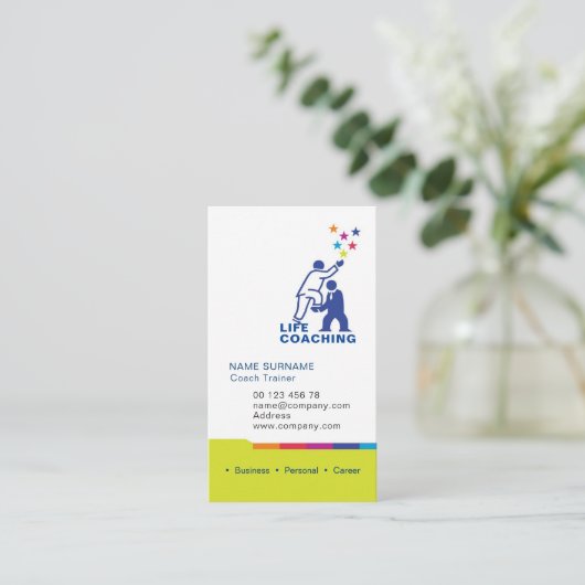 Levensdeklaag Visitekaartje (Staand voorkant)