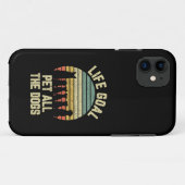 Levensdoel Aai Alle Honden Grappige Hond Liefhebbe Case-Mate iPhone Case (Achterkant (horizontaal))