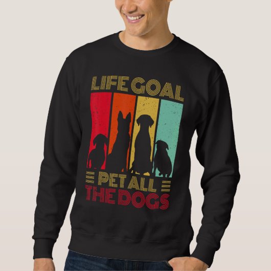 Levensdoel Aai Alle Honden Hond Trui (Voorkant)