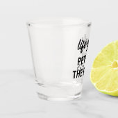 Levensdoel: Alle honden kopen Shot Glas (Links)