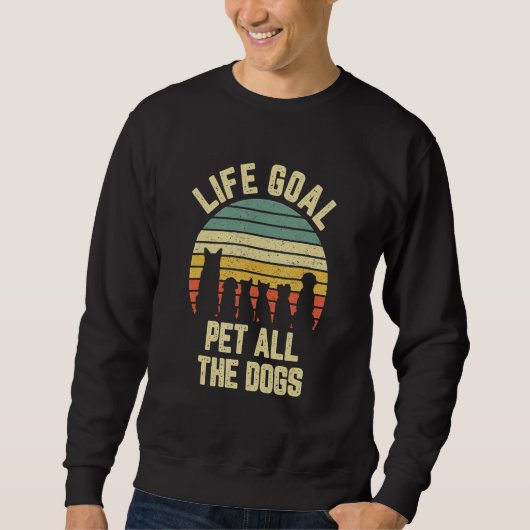 Levensdoel alle honden trui (Voorkant)
