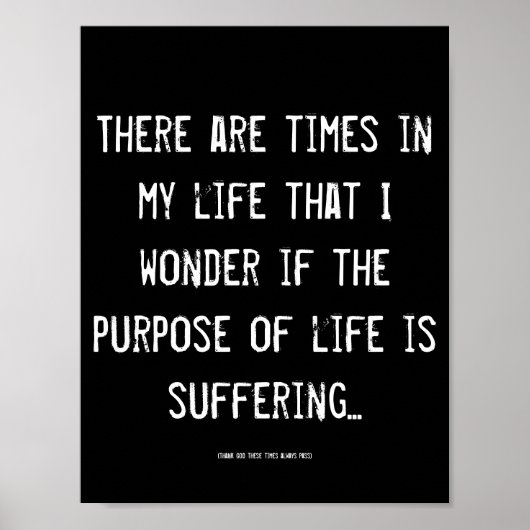 Levensdoelbewust Inspirerend prijsopgave Poster (Voorkant)