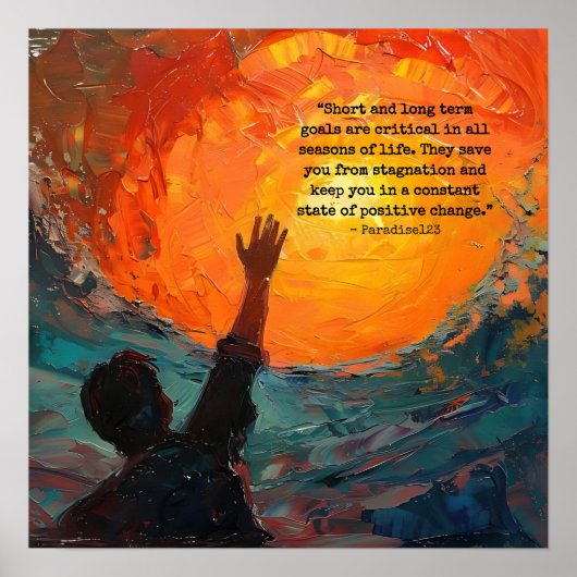 Levensdoelen (door 1038) poster (Voorkant)