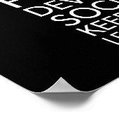 Levensdoelstellingen voor geluk en succes poster (Hoek)