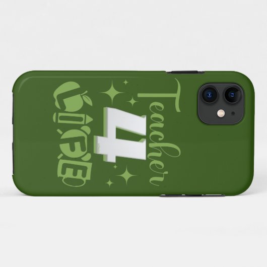 LEVENSDUUR 4 LEVENSDUUR #lerarenleven Case-Mate iPhone Case (Achterkant (horizontaal))