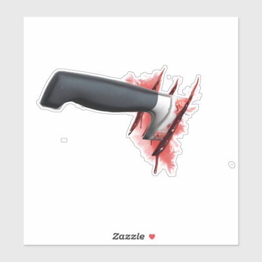 Levensduur, afbeelding, bloedSticker Sticker (Vel)