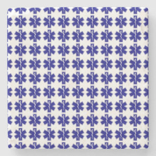 Levensduur (alleen met logo) stenen onderzetter