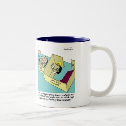 Levensduur als bedrijfsanalist consultant # 1: We  Tweekleurige Koffiemok (Rechts)