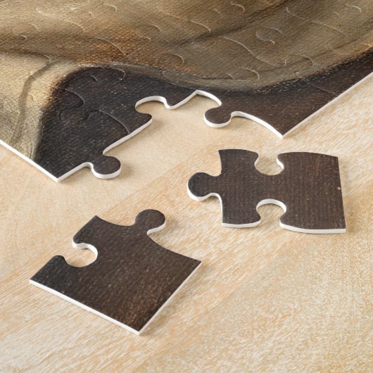 Levensduur, appels, druiven, fruit legpuzzel (Zijkant)