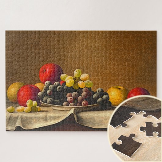 Levensduur, appels, druiven, fruit legpuzzel
