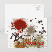 Levensduur bedankt Briefkaart (Voorkant / Achterkant)