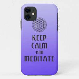 Levensduur - BEWAREN VAN CALM EN MEDITATE iPhone 11 Hoesje