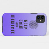 Levensduur - BEWAREN VAN CALM EN MEDITATE Case-Mate iPhone Case (Achterkant (horizontaal))