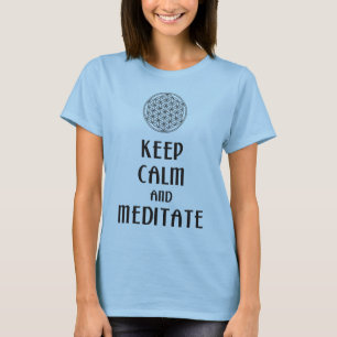 Levensduur - BEWAREN VAN CALM EN MEDITATE T-shirt