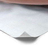 LEVENSDUUR BLAUW GEOOGDE BABY POSTER (Hoek)