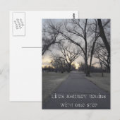 Levensduur Briefkaart (Voorkant / Achterkant)