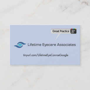 Levensduur Eyecare Associate Visitekaartje