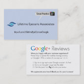 Levensduur Eyecare Associate Visitekaartje (Voorkant / Achterkant)