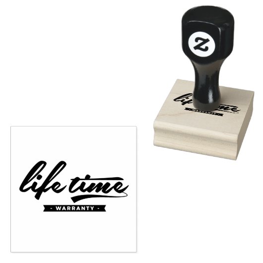 levensduur garantie stempel (Gestempeld)