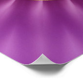 LEVENSDUUR | goud, magenta shine Poster (Hoek)