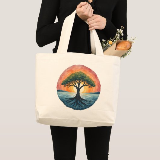 LEVENSDUUR GROTE TOTE BAG (Voorkant (product))