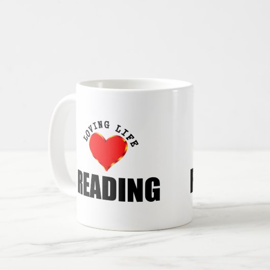 Levensduur laden koffiemok (Voorkant links)