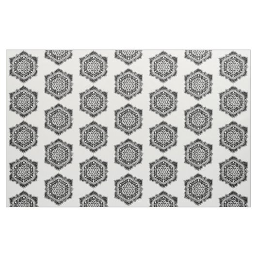 Levensduur Mandala Fabric Stof (Fat Quarter)