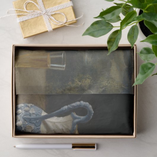 Levensduur met fruit en wijn tissuepapier (Geschenk)