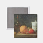 Levensduur met fruit- en wijnflesjes magneet (Voorkant / Achterkant)