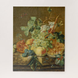 Levensduur met fruit Jan Van Huysum 1700 Legpuzzel