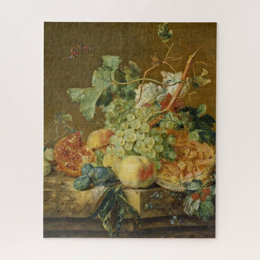 Levensduur met fruit Jan Van Huysum 1700 Legpuzzel (Verticaal)