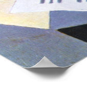 Levensduur met fruitkuit en mandolin Juan Gris Poster (Hoek)