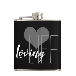 LEVENSDUUR met hart | Heupfles