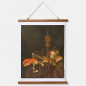 Levensduur met lak- en fruitboomstammen hangend wandkleed (Voorkant)